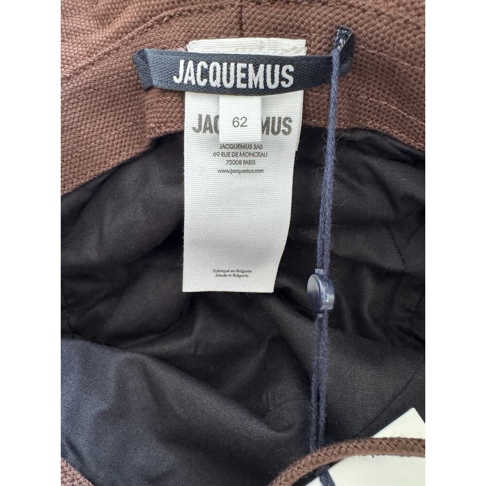 Jacquemus Le Bob Artichaut Brown 62 NWT - Picture 5 of 7